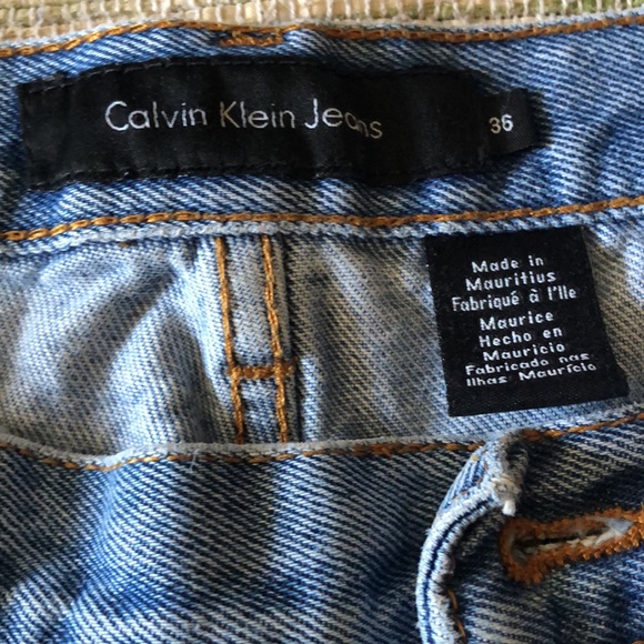 Calvin Klein Jean shorts cotton 36 - Picture 2 of 7